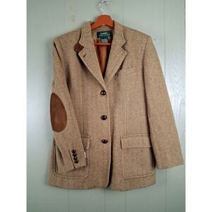 Lauren Ralph Lauren Tan Blazer with Brown Accents